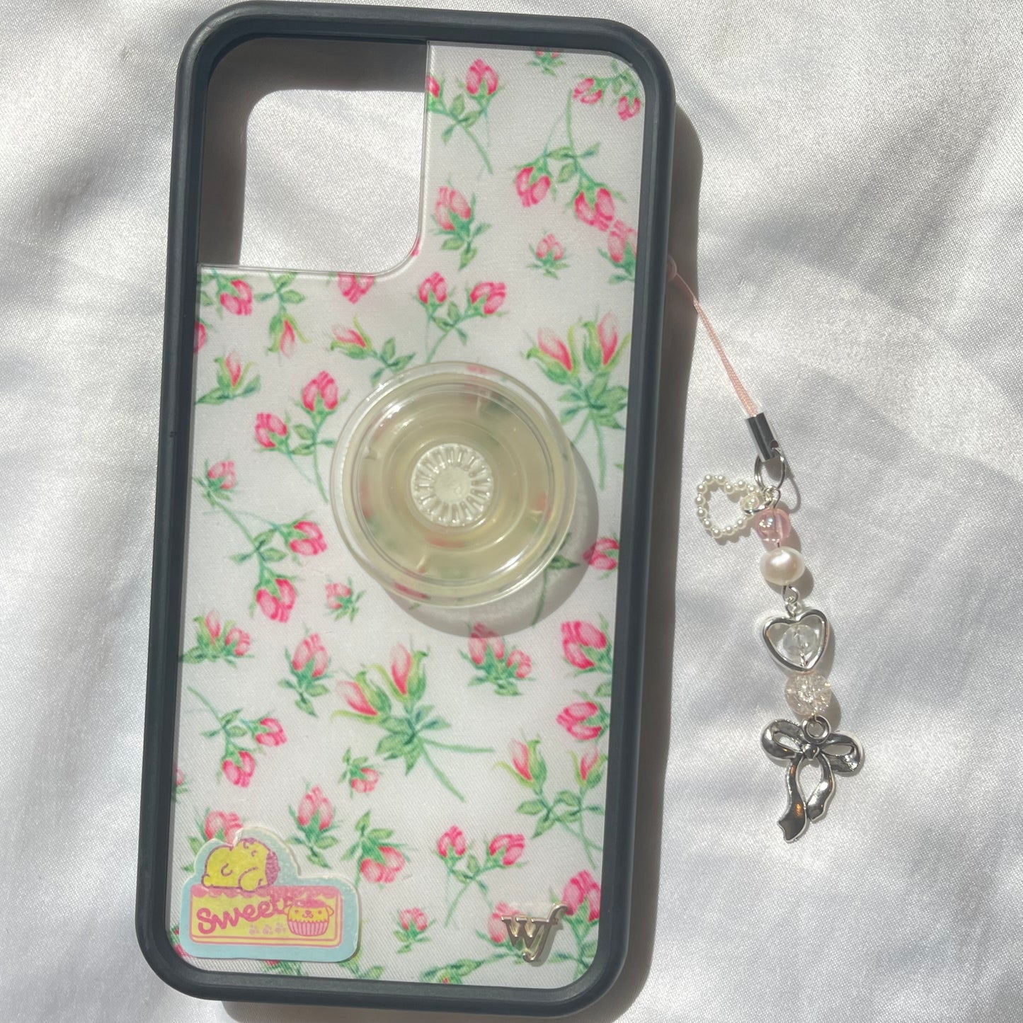 Bow phone charm (made to order)