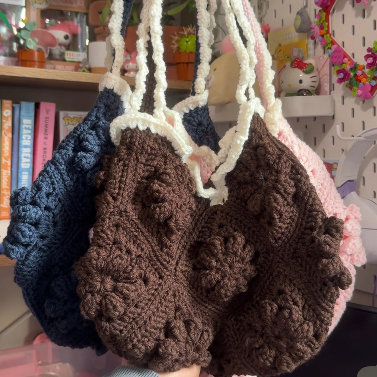 Large floral summer bag☀️
