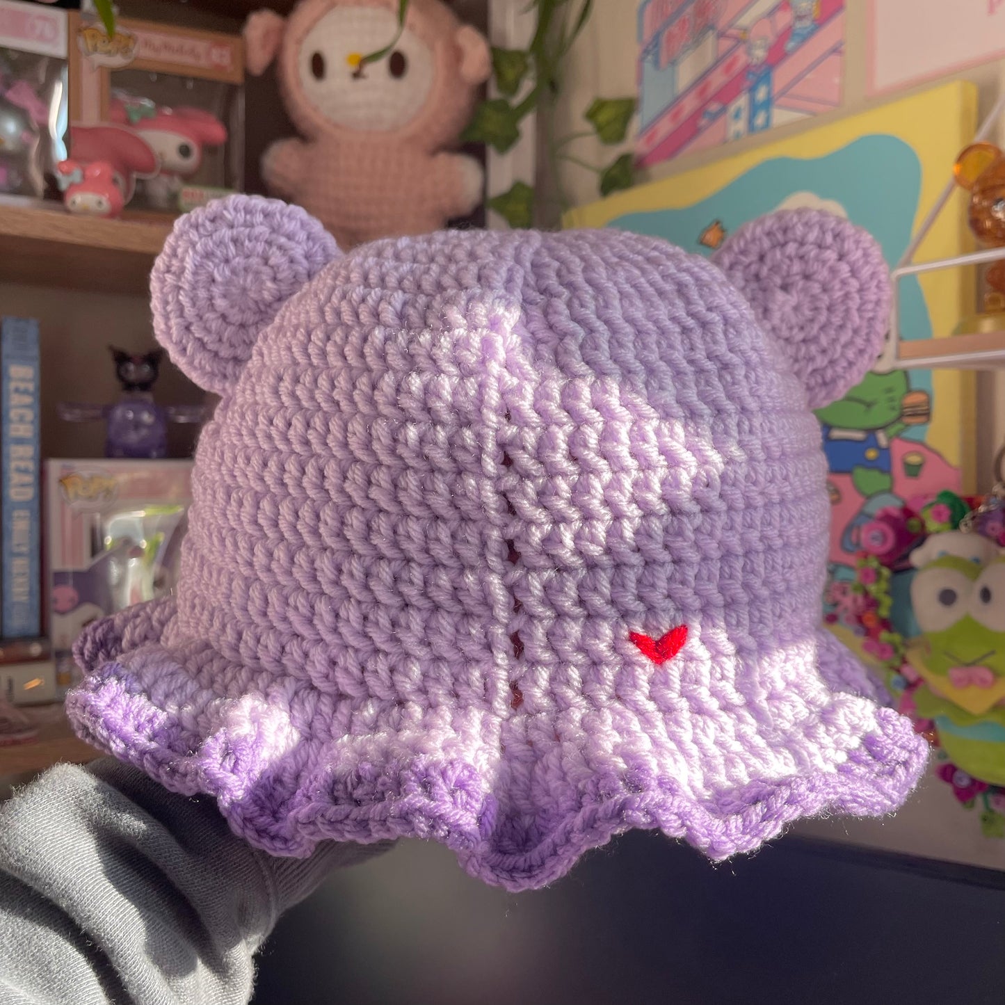 Sweet dream☁️bear care bear bucket hat