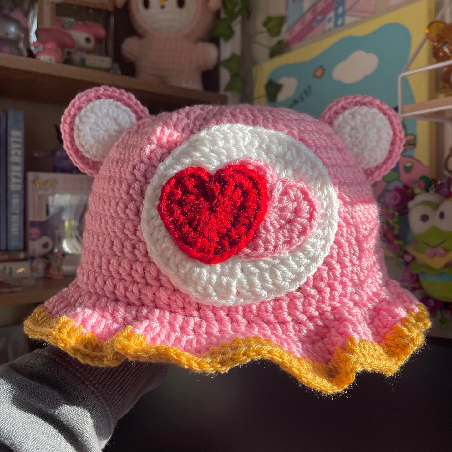 Love-a-lot💕bear care bear bucket hat