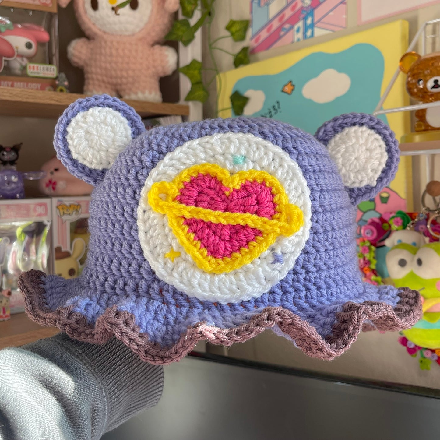Dream✨bear care bear bucket hat