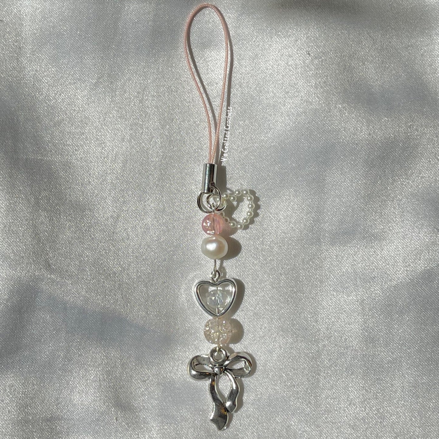 Bow phone charm (made to order)