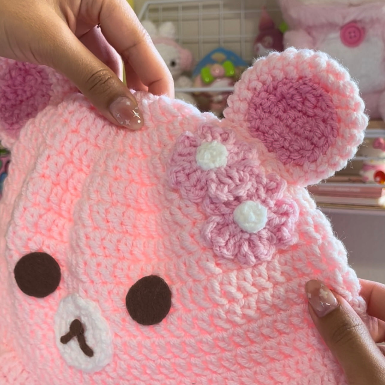 Sakura kuma bucket hat