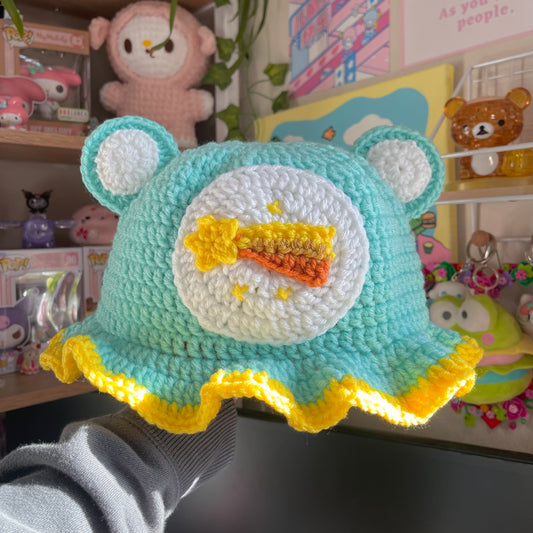 Wish💫bear care bear bucket hat