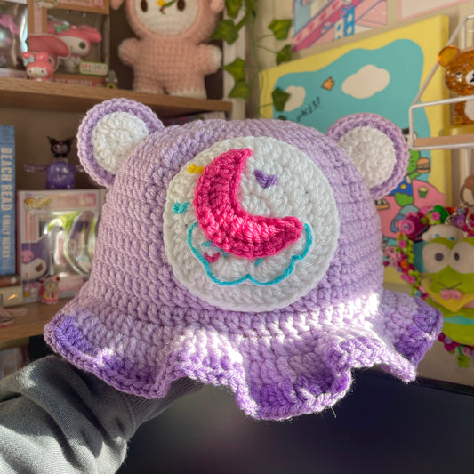 Sweet dream☁️bear care bear bucket hat