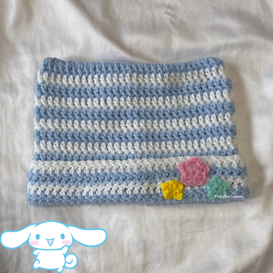 Cinnamoroll crochet cat beanie (made to order)