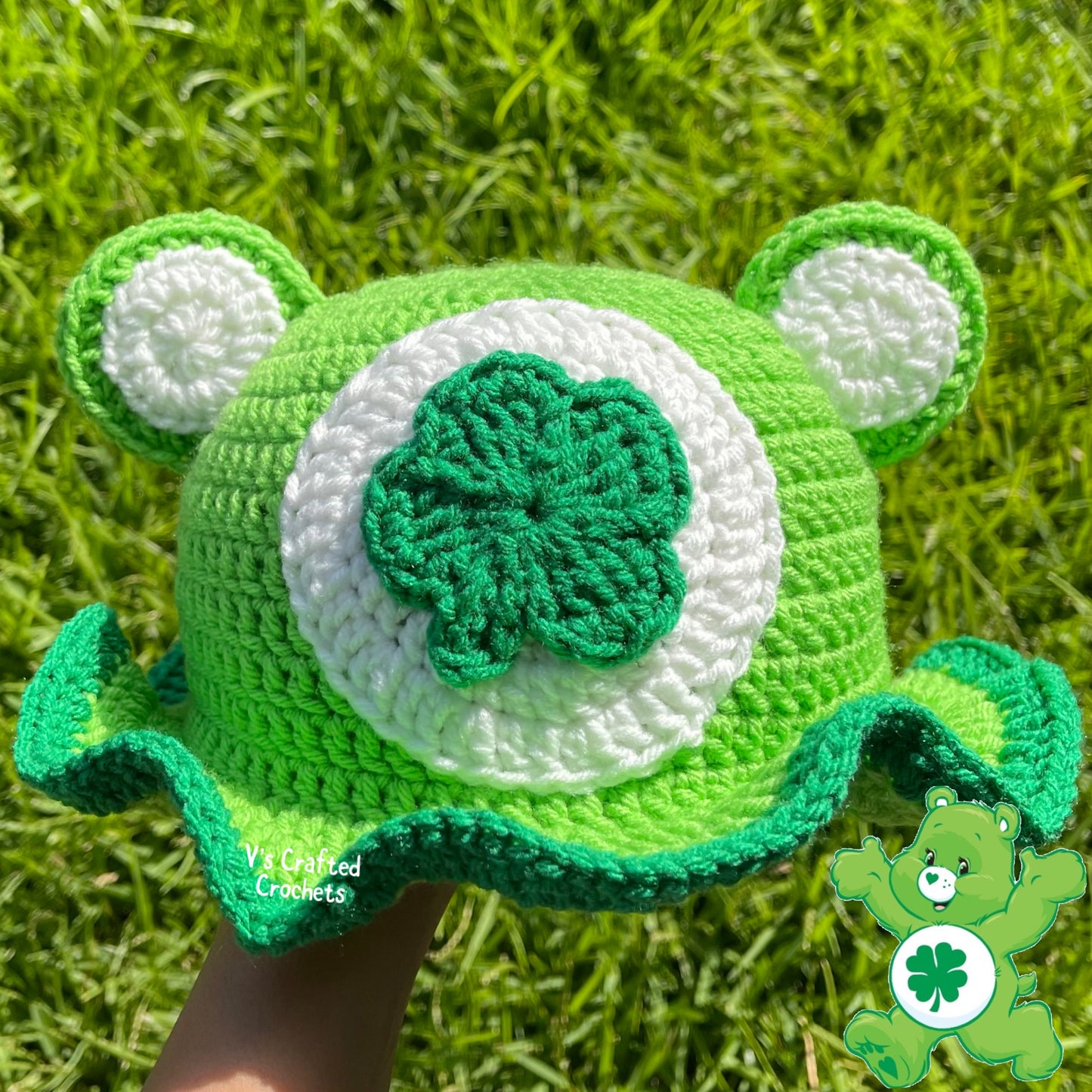Lucky🍀bear care bear bucket hat
