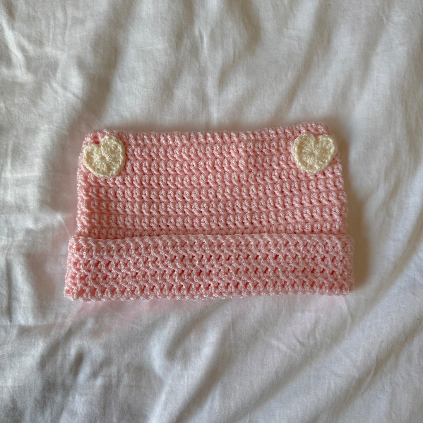 Heart cat beanies