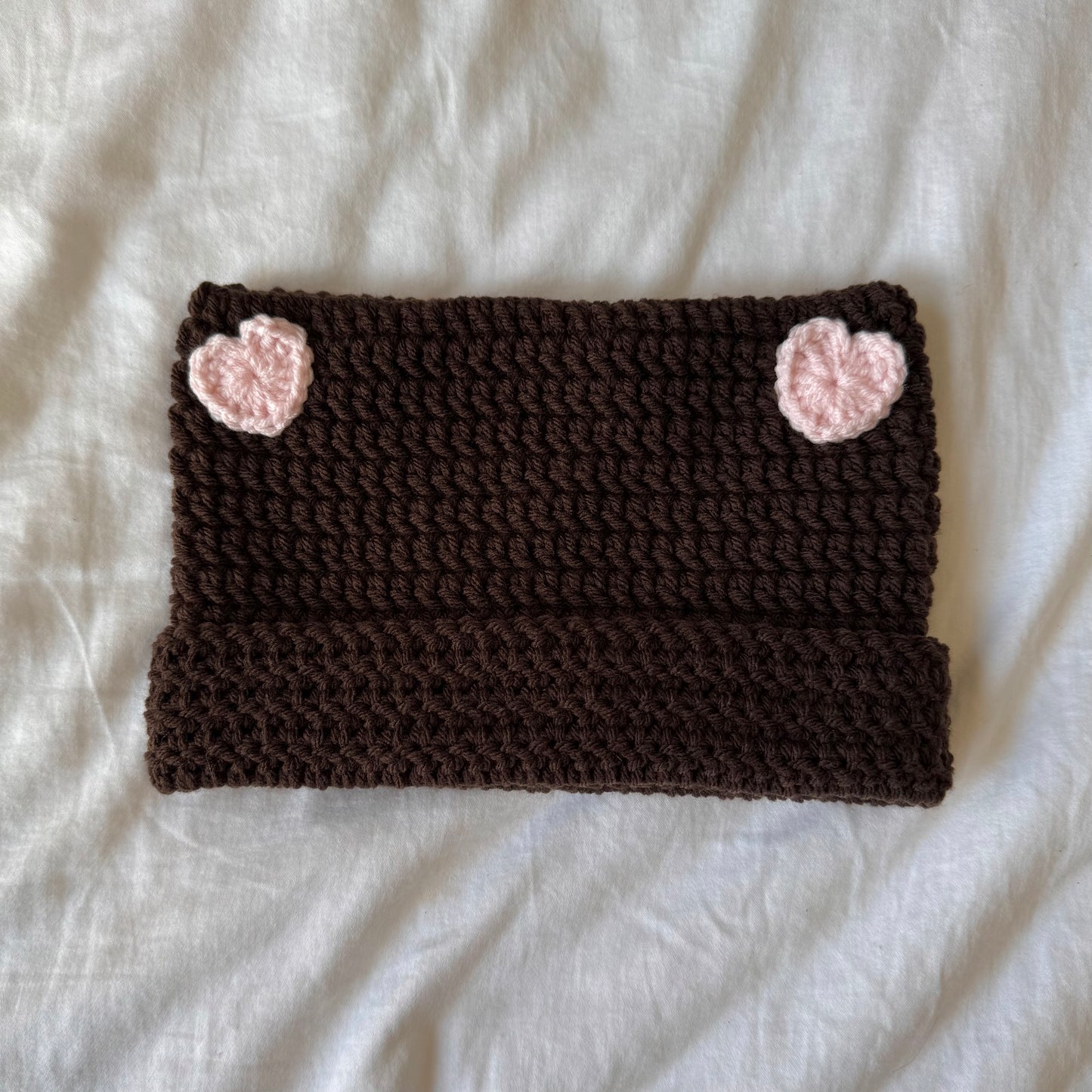 Heart cat beanies