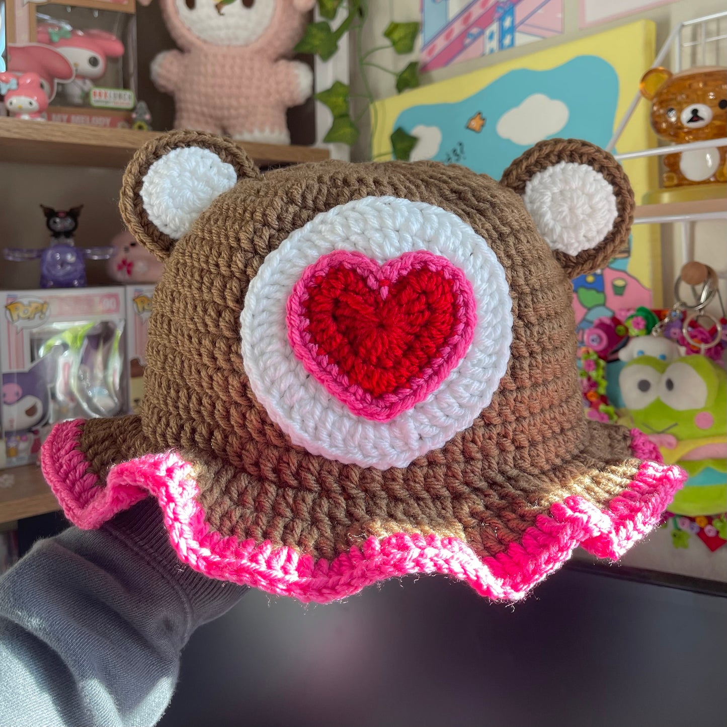 Tenderheart❤️bear care bear bucket hat