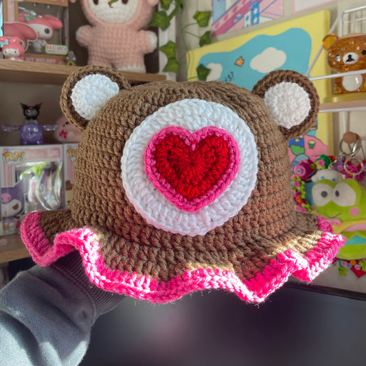 Tenderheart❤️bear care bear bucket hat