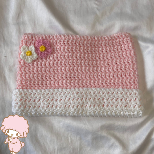 My Sweet Piano crochet cat beanie (made to order)