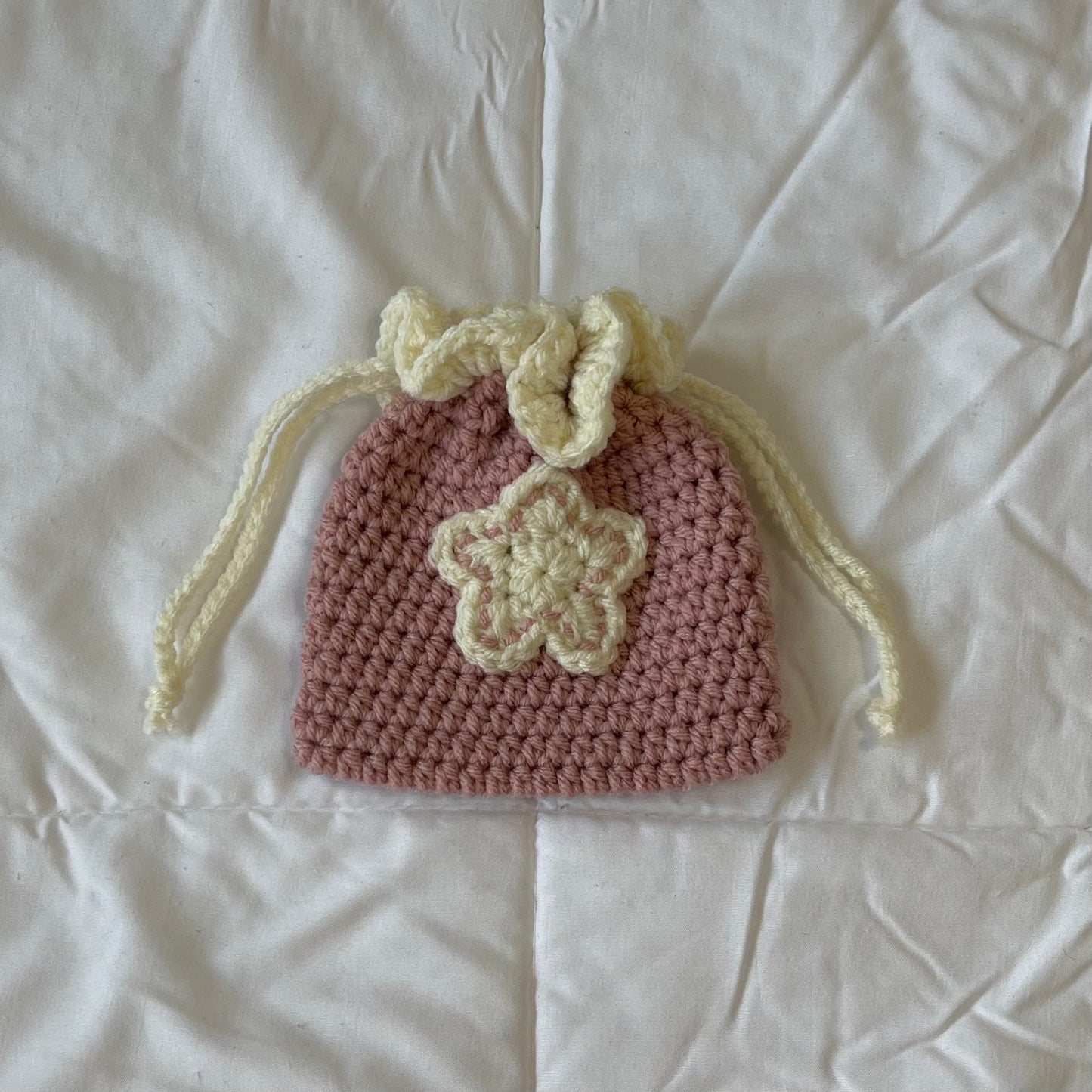 Crochet pouches