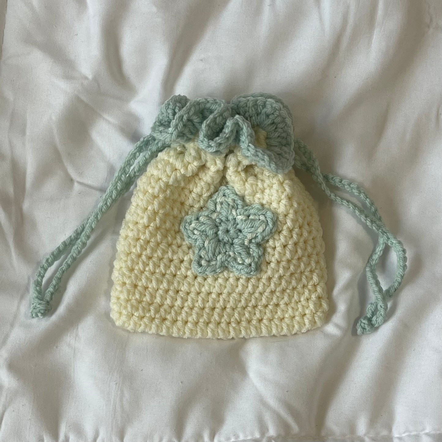 Crochet pouches