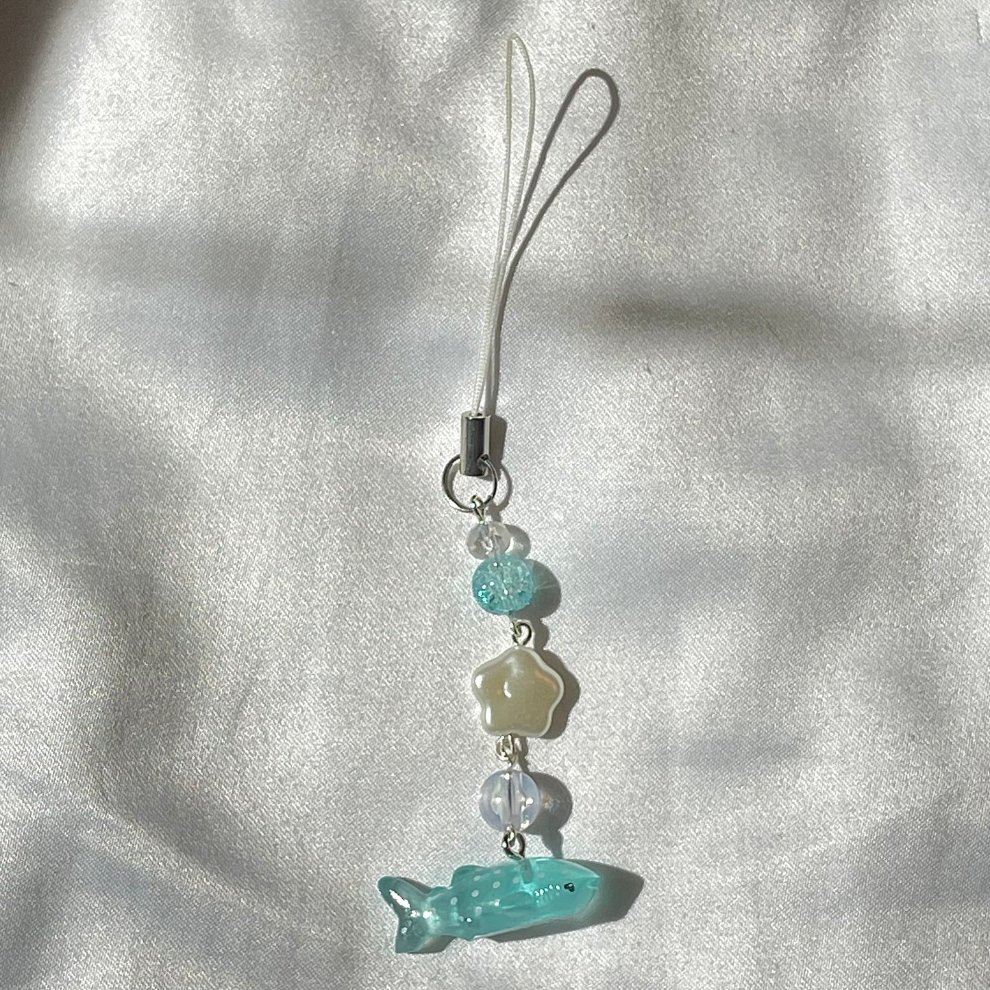 Whale shark phone charm (made to order)