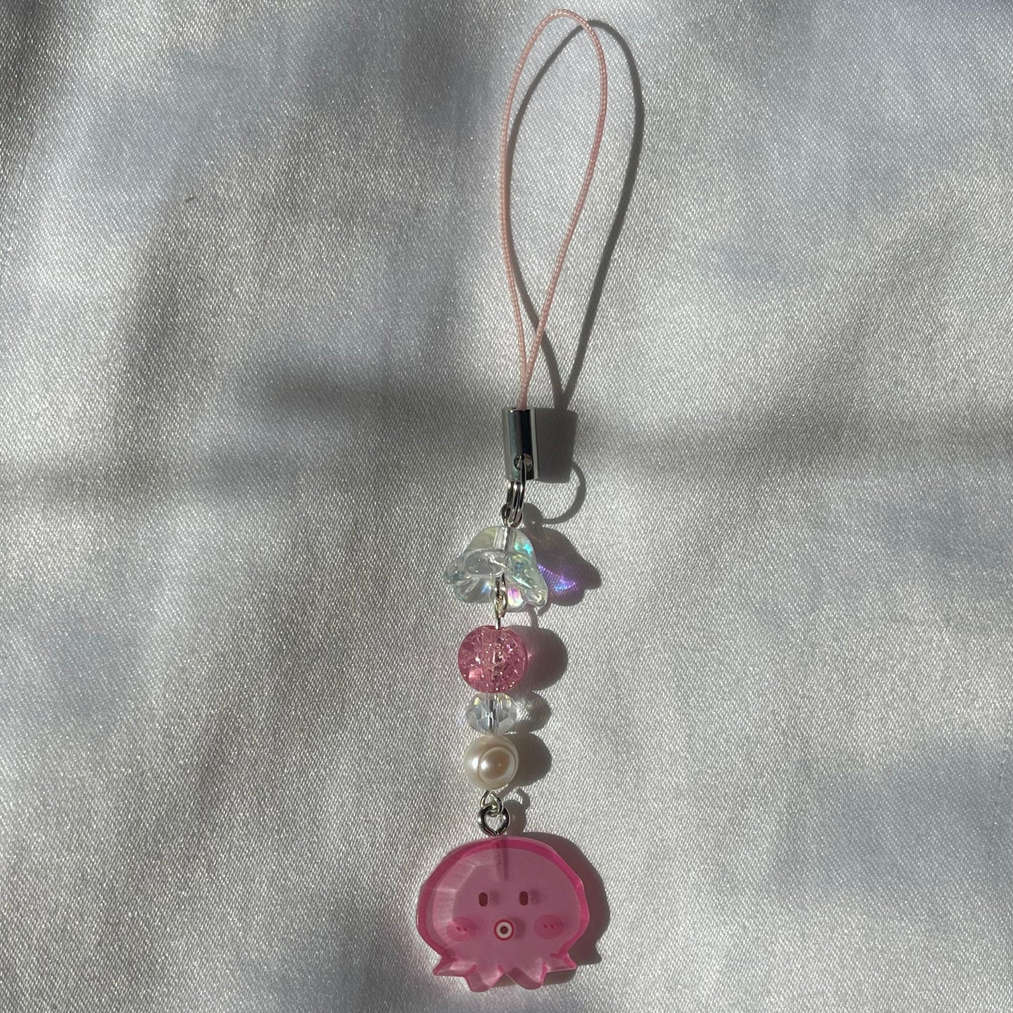 Little squid phone charm (made to order)