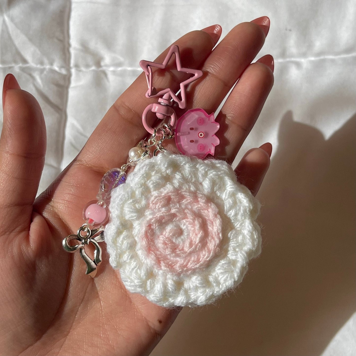 Fish cake keychain (made to order)